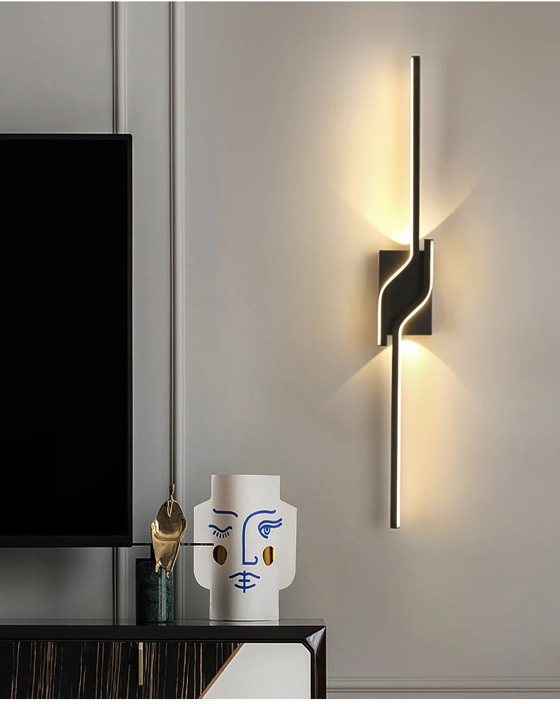 Modern LED Wall Light - Minimalist Vertical Design - IL31
