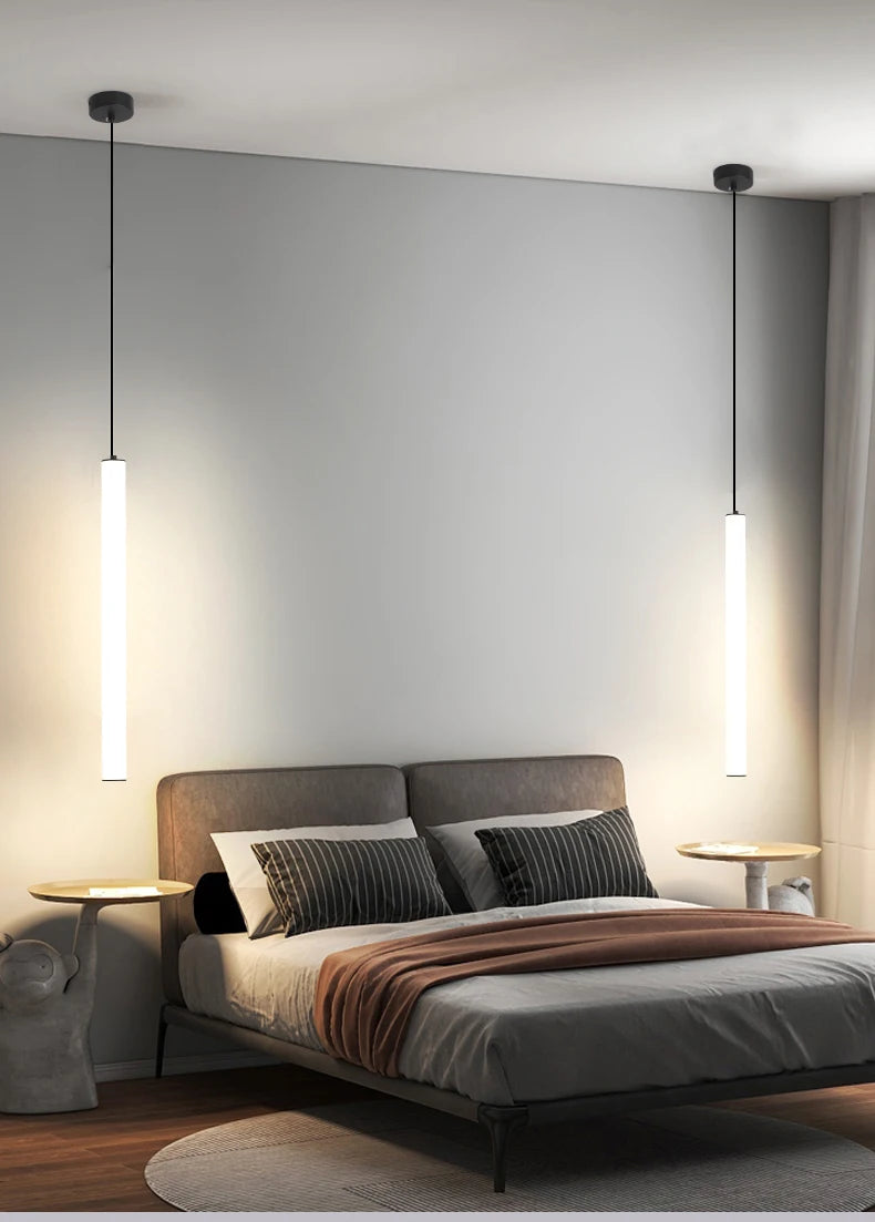 Modern LED Pendant Light - Minimalist 360° Luminous Chandelier - IL28