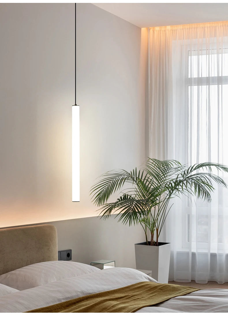 Modern LED Pendant Light - Minimalist 360° Luminous Chandelier - IL28