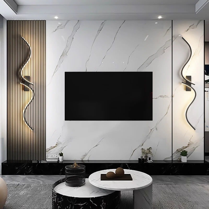 Modern LED Wall Lamp - Minimalist Long Strip Design - IL22