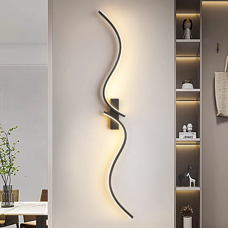 Modern LED Wall Lamp - Minimalist Long Strip Design - IL22