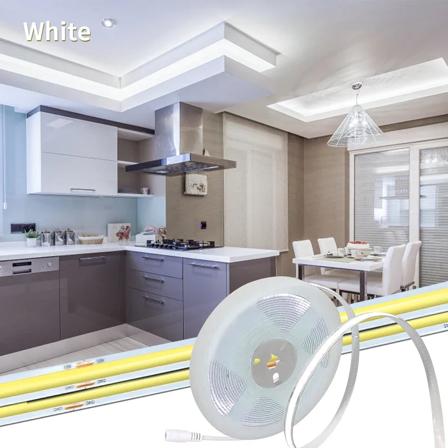 COB LED Strip Light – Flexible Linear Lighting