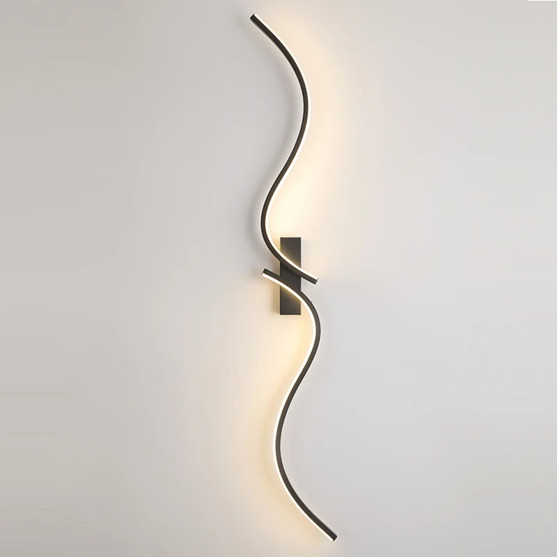Modern LED Wall Lamp - Minimalist Long Strip Design - IL22