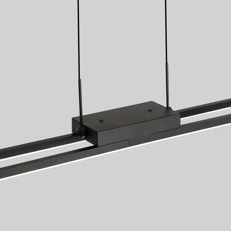 TriColour Nordic Double LED Pendant Light - Modern Dining Room Chandelier - IL20