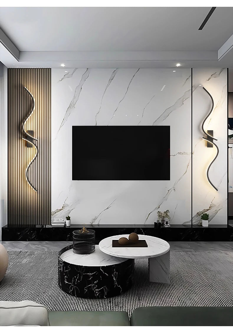 Modern LED Wall Lamp - Minimalist Long Strip Design - IL22
