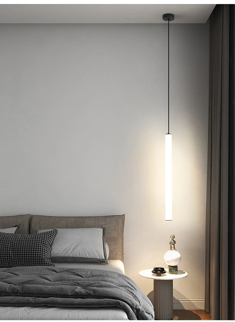 Modern LED Pendant Light - Minimalist 360° Luminous Chandelier - IL28