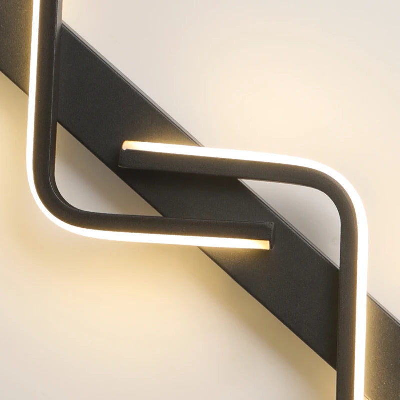 TriColour Modern Nordic LED Wall Light - Long Decorative Design - IL24