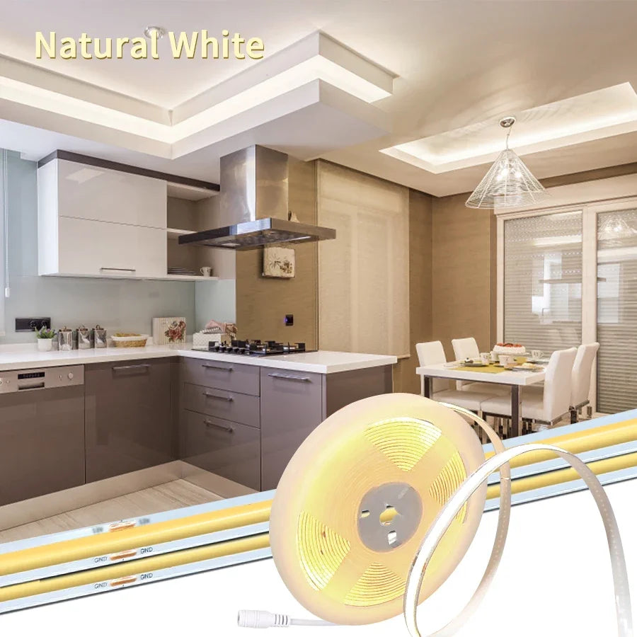 COB LED Strip Light – Flexible Linear Lighting